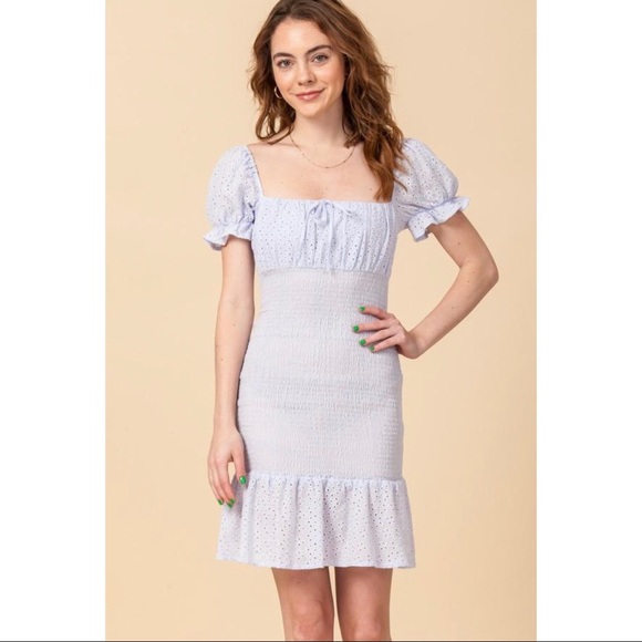 🌀🔥LAVENDER MINI DRESS!🔥 - Picture 3 of 4